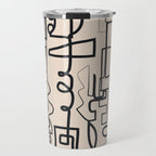 Abstract Line Movement 04 Travel Mug Gallery Image 1