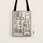 Abstract Line Movement 04 Tote Bag Gallery Image 1