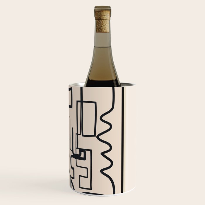 Abstract Line Movement 04 Wine Chiller Gallery Image 3
