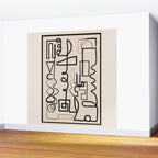 Abstract Line Movement 04 Wall Mural Gallery Image 2