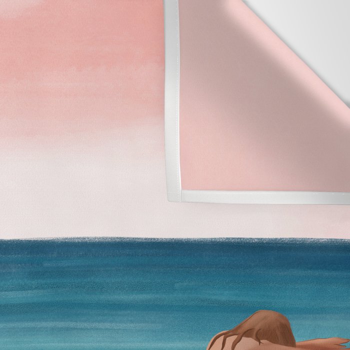 Sunset Love Wall Tapestry Gallery Image 3