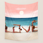 Sunset Love Wall Tapestry Gallery Image 4