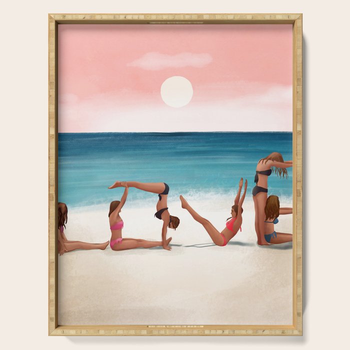 Sunset Love Serving Tray Gallery Image 1