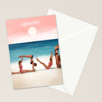Sunset Love Stationery Card Gallery Image 2