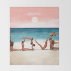 Sunset Love Throw Blanket Gallery Image 2