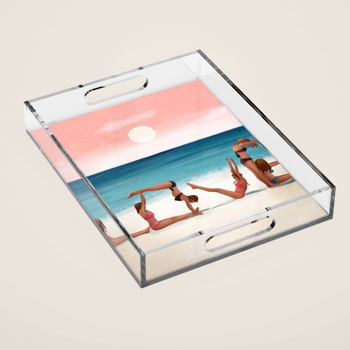 Sunset Love Acrylic Tray Gallery Image 1