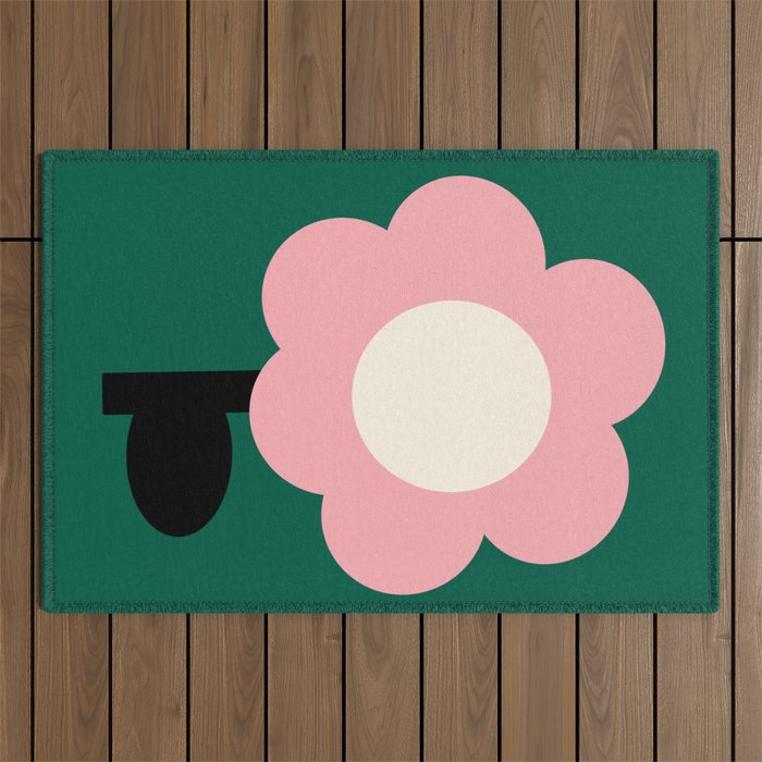 Maxi Bloom - poppy Outdoor Rug Gallery Image 1
