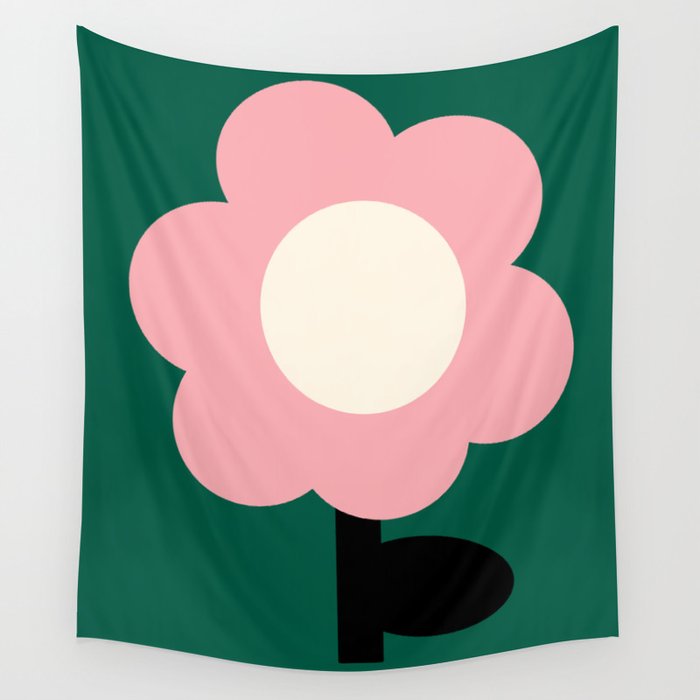 Maxi Bloom - poppy Wall Tapestry Gallery Image 1