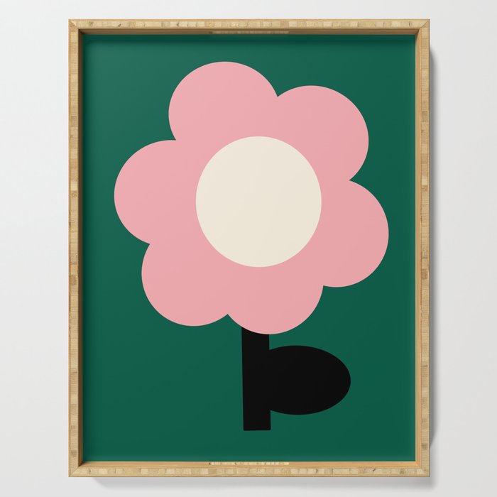Maxi Bloom - poppy Serving Tray Gallery Image 1