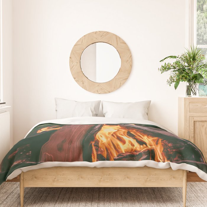 Fire Pit Duvet Cover Gallery Image 3