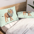 SUCCULENT LION Pillow Sham Gallery Image 2