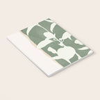 Minimal Abstract Leaves 10 Notebook Gallery Image 3