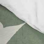 Minimal Abstract Leaves 10 Comforter Gallery Image 4