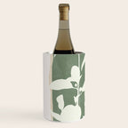 Minimal Abstract Leaves 10 Wine Chiller Gallery Image 2