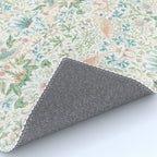 William Morris Strawberry Thief Cochineal Willow Rug Gallery Image 4