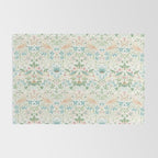 William Morris Strawberry Thief Cochineal Willow Rug Gallery Image 2
