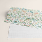 William Morris Strawberry Thief Cochineal Willow Wrapping Paper Gallery Image 2