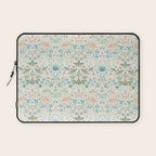 William Morris Strawberry Thief Cochineal Willow Laptop Sleeve Gallery Image 1