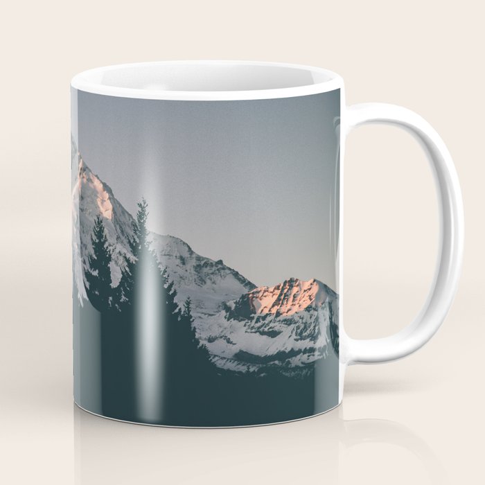 First Light on Mount Hood Coffee Mug Gallery Image 1
