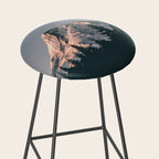 First Light on Mount Hood Stool Gallery Image 2