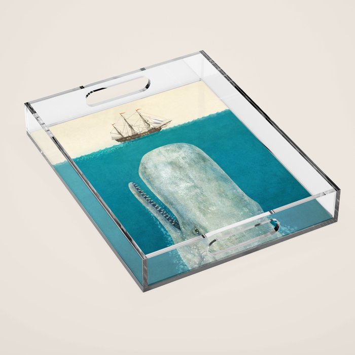 The Whale - option Acrylic Tray Gallery Image 1