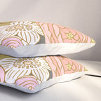 Boho Blooms | Pastel Fall Colors Pillow Sham Gallery Image 3