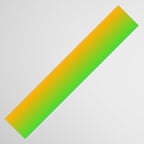 Ombre Color Orange Green Shade  Table Runner Gallery Image 3