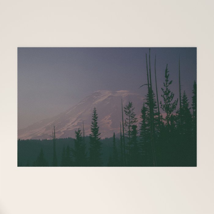 Mt Rainier Dreams Welcome Mat Gallery Image 1