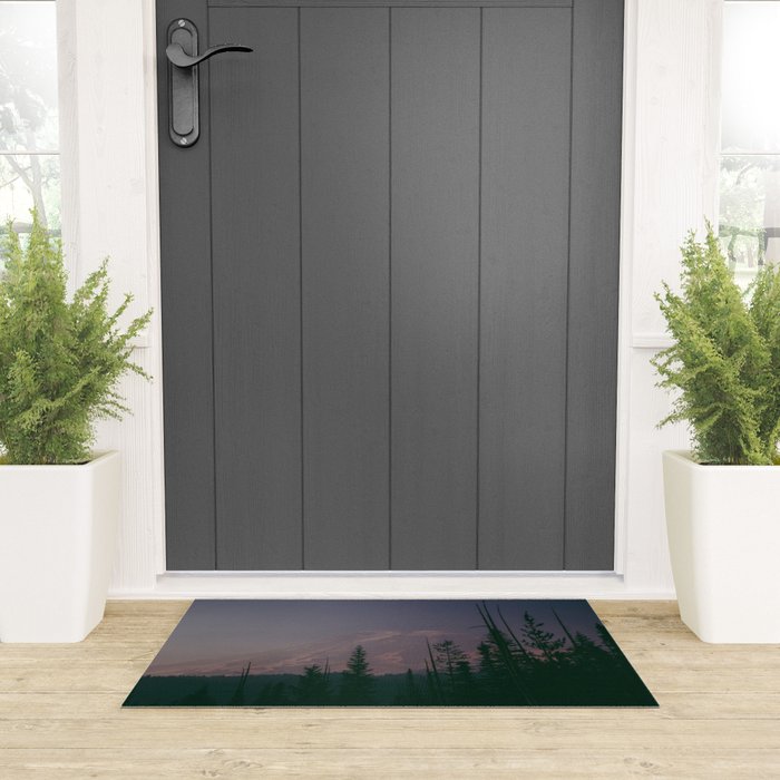Mt Rainier Dreams Welcome Mat Gallery Image 3