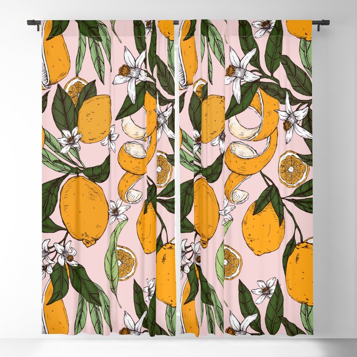 Succulent sweets oranges Window Curtain Gallery Image 5