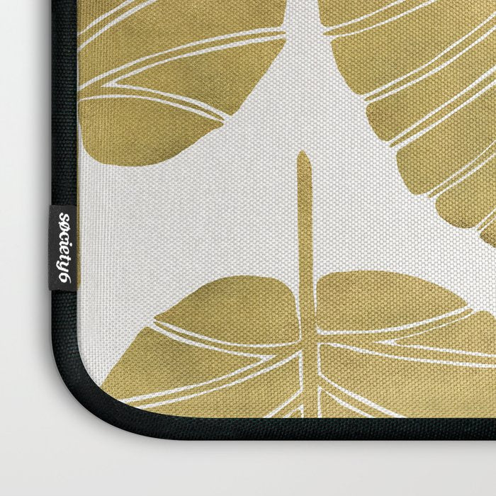 Elephant Ear Alocasia - Gold Palette Laptop Sleeve Gallery Image 3