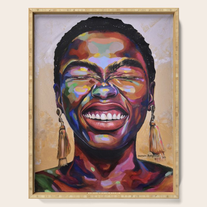 Celebrate Life II Serving Tray Gallery Image 1