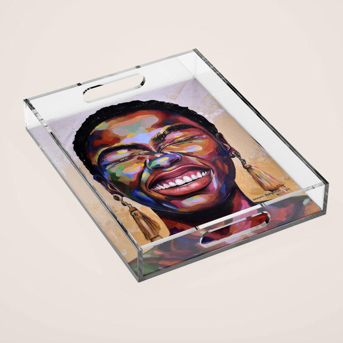 Celebrate Life II Acrylic Tray Gallery Image 1