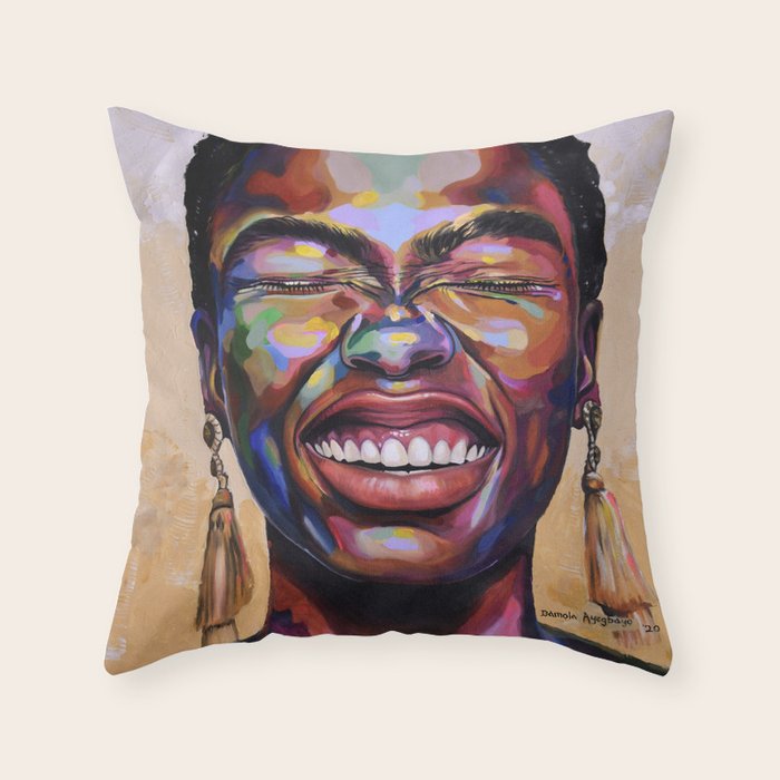 Celebrate Life II Throw Pillow Gallery Image 6