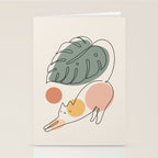Cat and Plant 34 Stationery Card Gallery Image 2