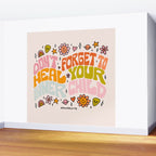 Don't Forget to Heal Your Inner Child Wall Mural Gallery Image 2