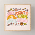 Don't Forget to Heal Your Inner Child Mini Art Print Gallery Image 1