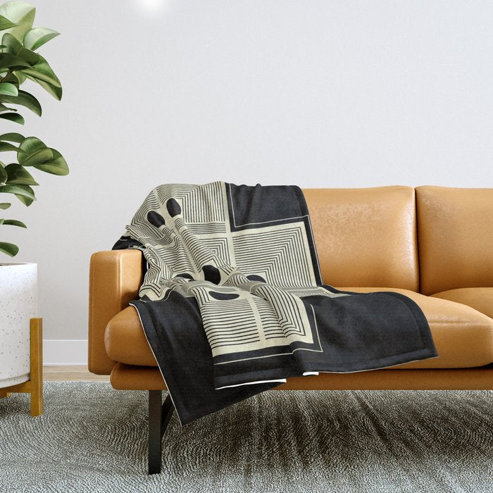 Pattern of Emergence Throw Blanket Gallery Image 1