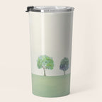 Green Sunny Field II Travel Mug Gallery Image 3