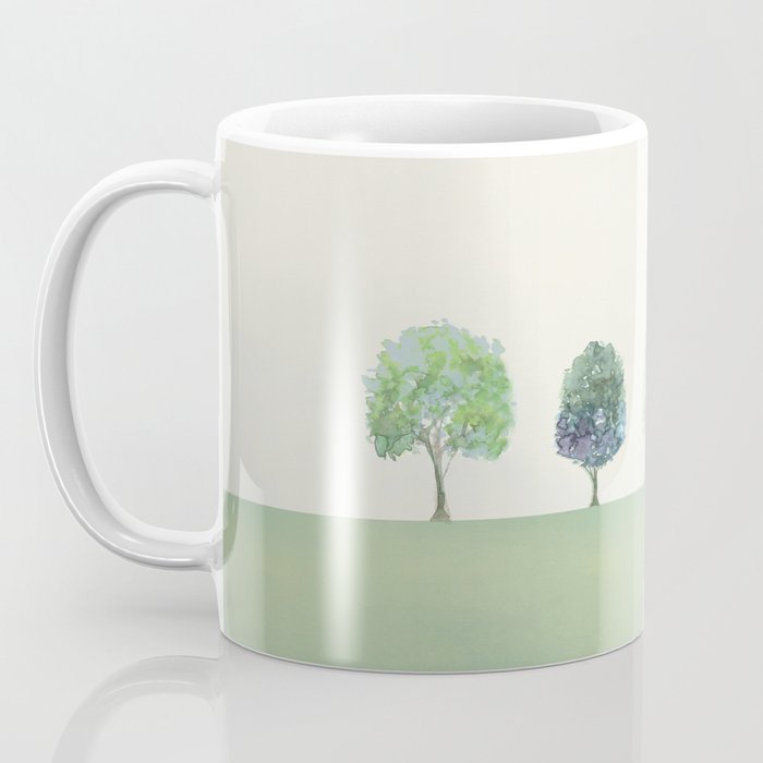Green Sunny Field II Coffee Mug Gallery Image 3