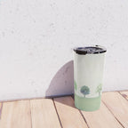 Green Sunny Field II Travel Mug Gallery Image 4