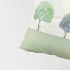 Green Sunny Field II Pillow Sham Gallery Image 4
