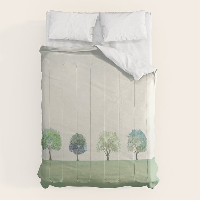 Green Sunny Field II Comforter Gallery Image 1