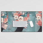 blooming 3 Desk Mat Gallery Image 1