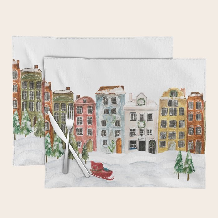 Christmas in the Village Placemat Gallery Image 1