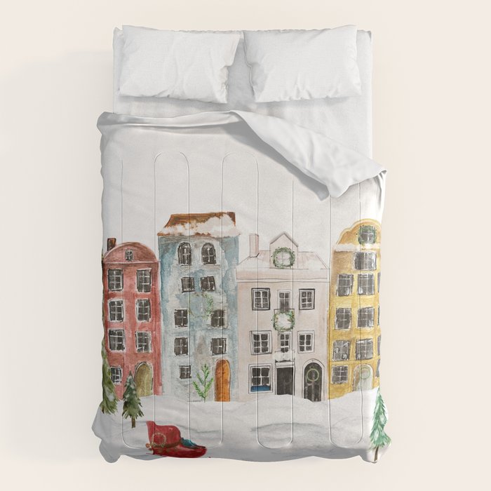 Christmas in the Village Comforter Gallery Image 6