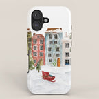 Christmas in the Village iPhone Case Gallery Image 1
