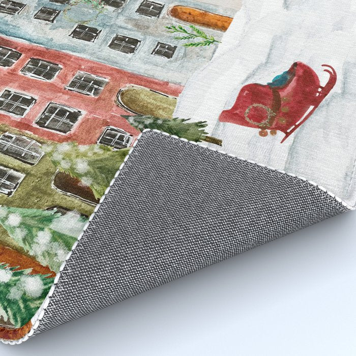 Christmas in the Village Rug Gallery Image 4