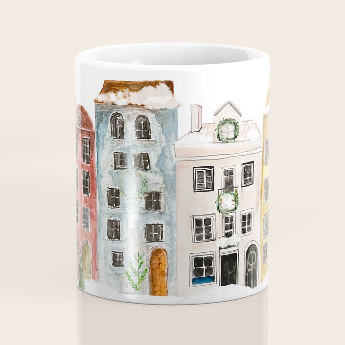 Christmas in the Village Coffee Mug Gallery Image 4