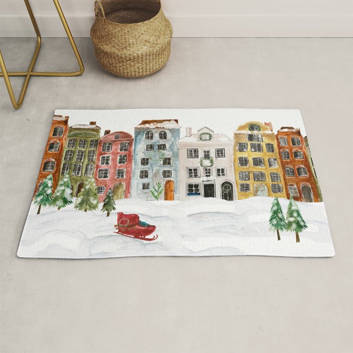 Christmas in the Village Rug Gallery Image 1